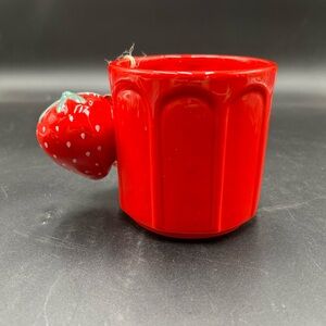 Red Strawberry Mug by home essentials